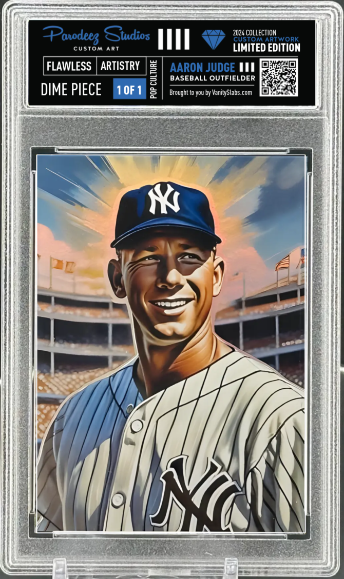 Exclusive Professional Printing Service Trading Card One of One Custom?Art?Work?Slab